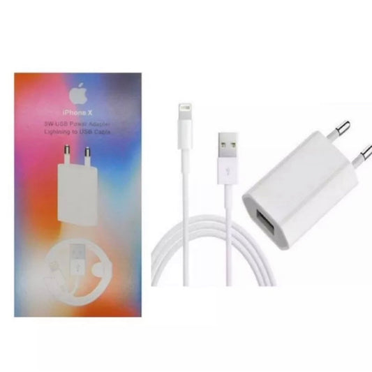 Fonte Carregadora USB 12W – Compatível com iPhone X e Modelos Apple