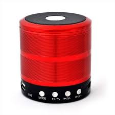 Caixa de Som Bluetooth Mini Speaker WS-887 – Compacta, Potente e Cheia de Estilo